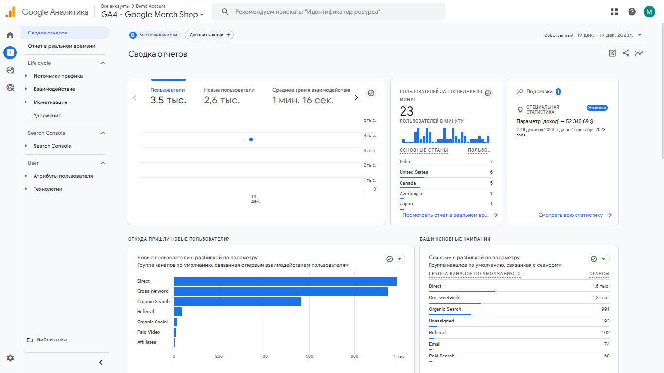 Настройка отчетов в Google Analytics через GTM e-commerce